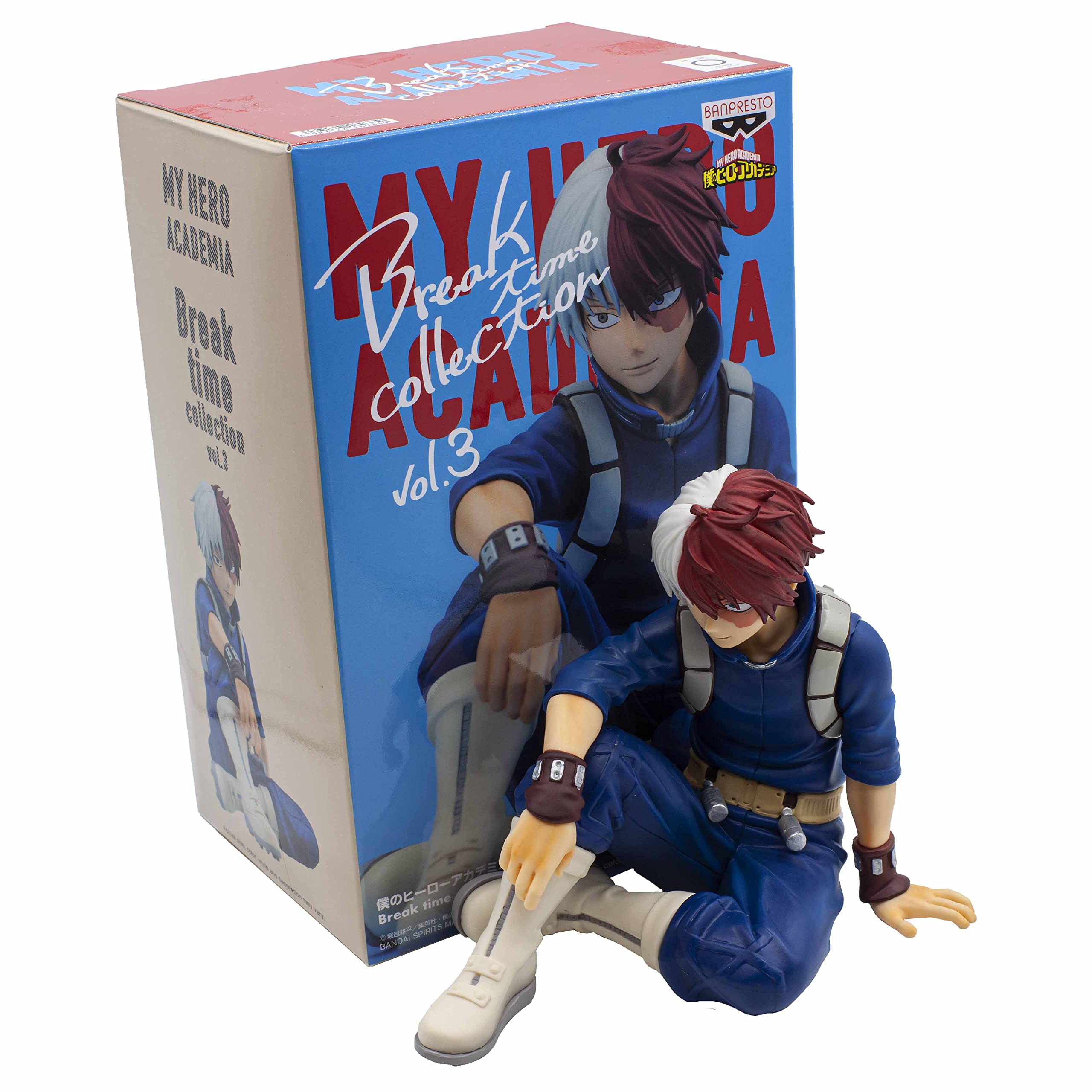 Banpresto Figurine My Hero Academia - Break Time Collection Vol.3 10 cm BP18933 Multicolore Banpresto Figurine My Hero Academia - Break Time Collection Vol.3 10 cm BP18933 Multicolore